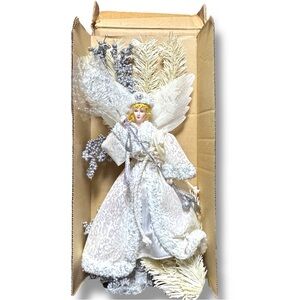 Avon Gift Collection Radiant Fiber Optic Angel Door Hanger VTG 2002 Caucasian
